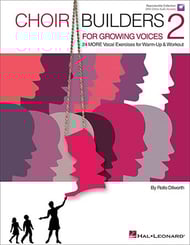 cover Choir Builders for Growing Voices 2 Unison Reproducible Book & CD cover